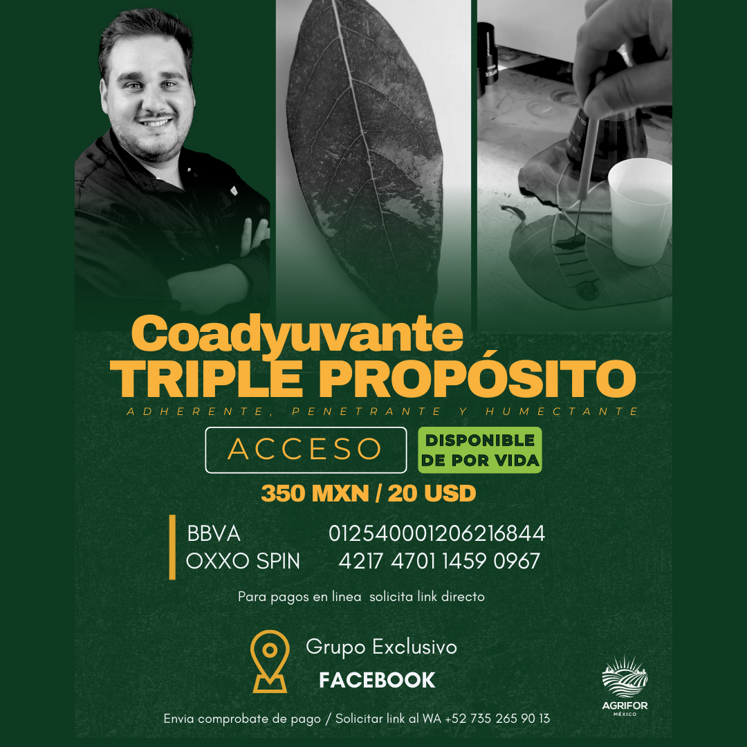 Coadyuvante Triple Propósito