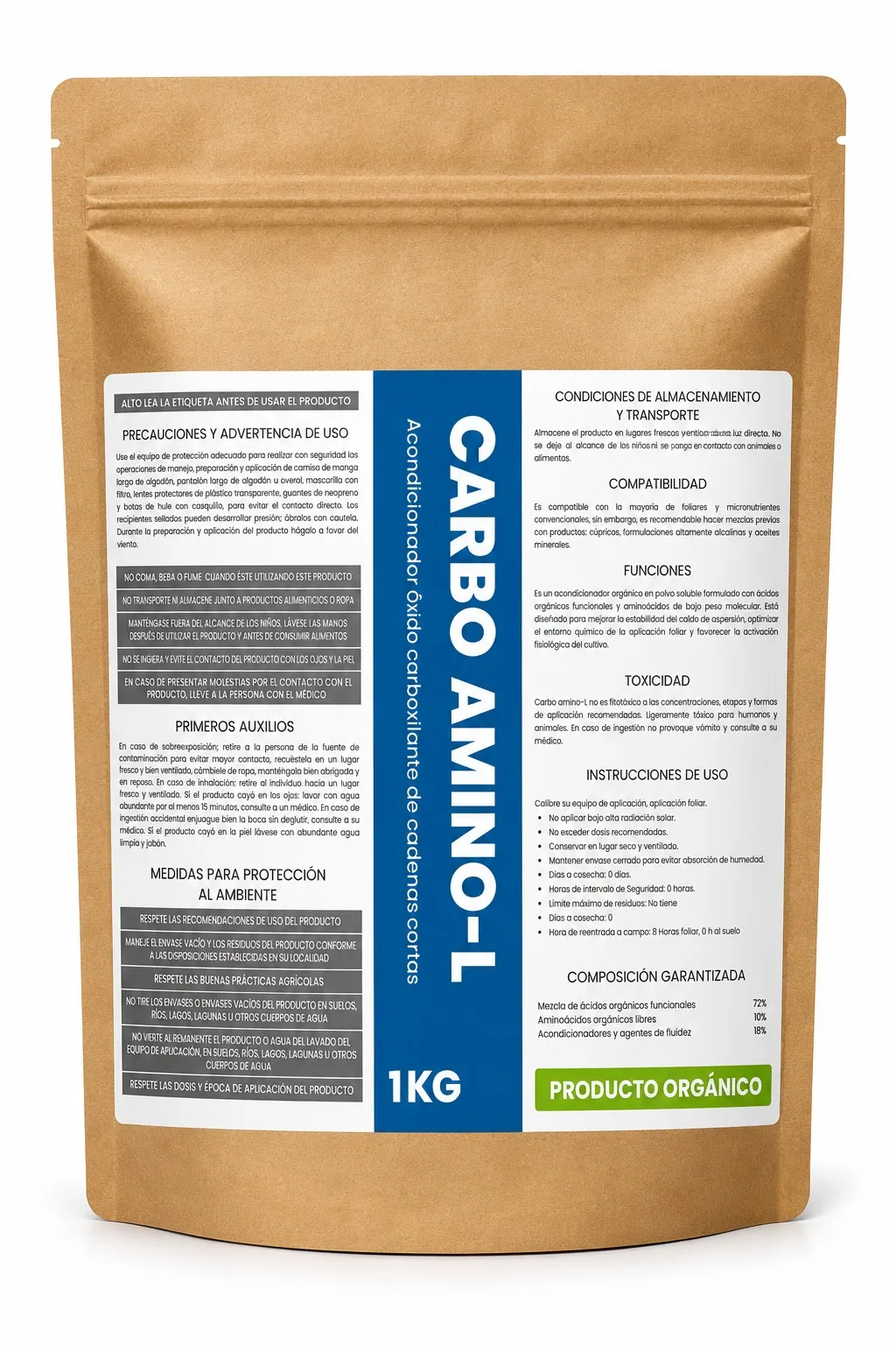 Embalagem de Carbo Amin-L