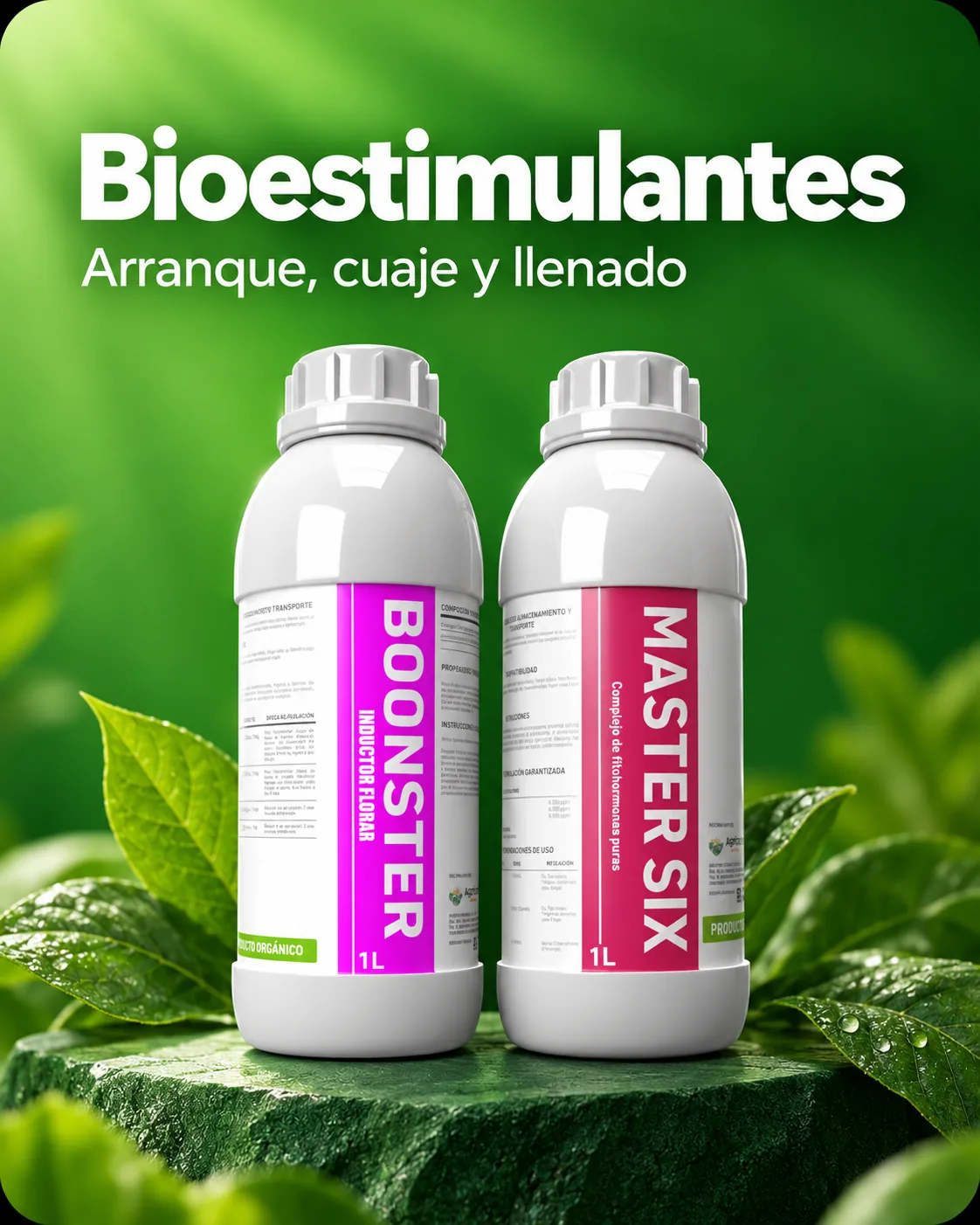 Bioestimulantes y reguladores